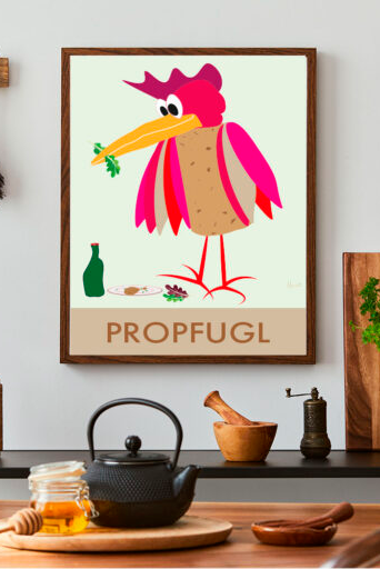 Propfugl | Udtryksfugle