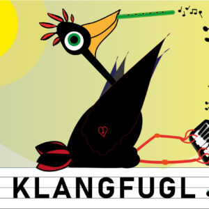 Klangfugl — Udtryksfugl plakat
