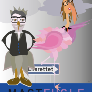 Magtfugl — Udtryksfugl plakat