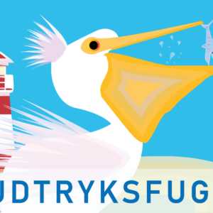 Udtryksfuglen — Udtryksfugl plakat